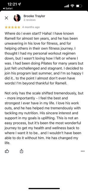 Ramell Taylor, weight-loss coach specializing in sustainable programs for busy women